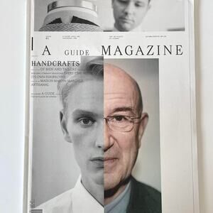 A Guide Magazine First Issue Maison Martin Margiela